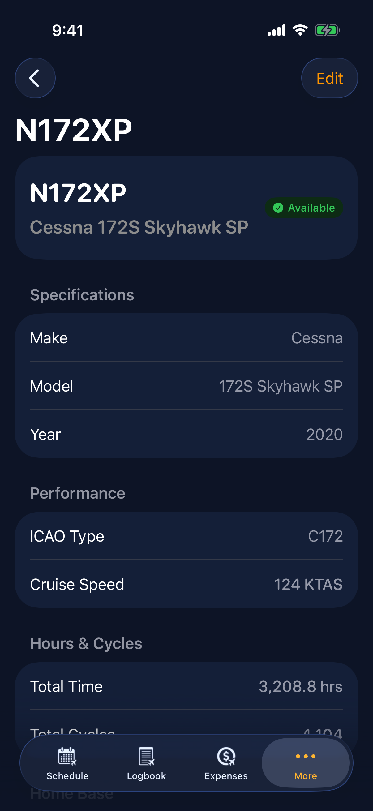 Sky Duty fleet management on iPhone